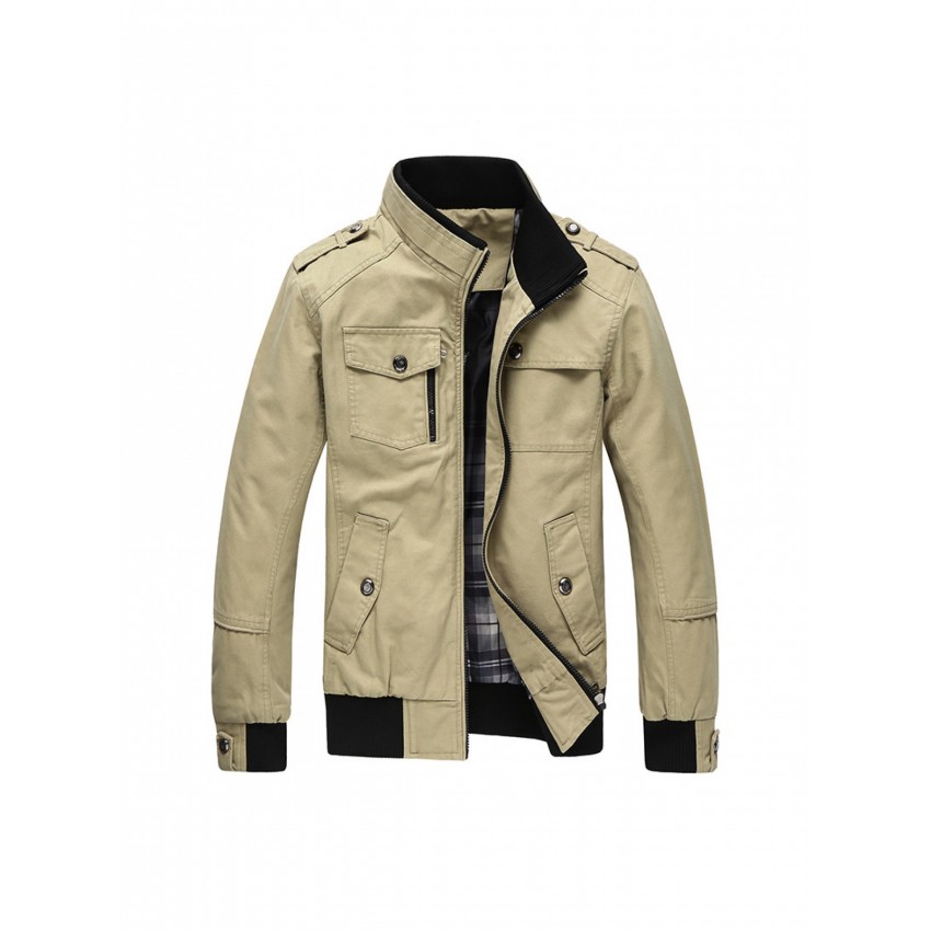 Autumn Spring Jacket Men Casual Coats Middle-Aged Comfortable Jackets
