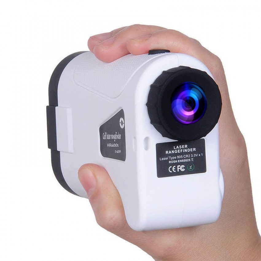 Hand-held golf distance measuring height and speed multifunctional laser rangefinder