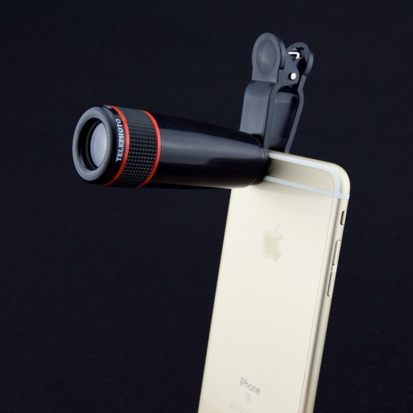 Portable outdoor universal mobile phone telephoto lens camera telescope lens